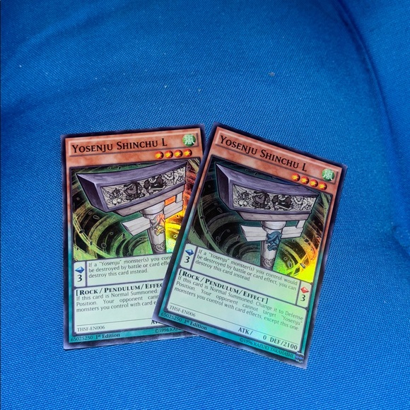 Yosenju Shinchu L. Wind Type Monster Shiny 1st Edition 1996 Two Cards NWOTS